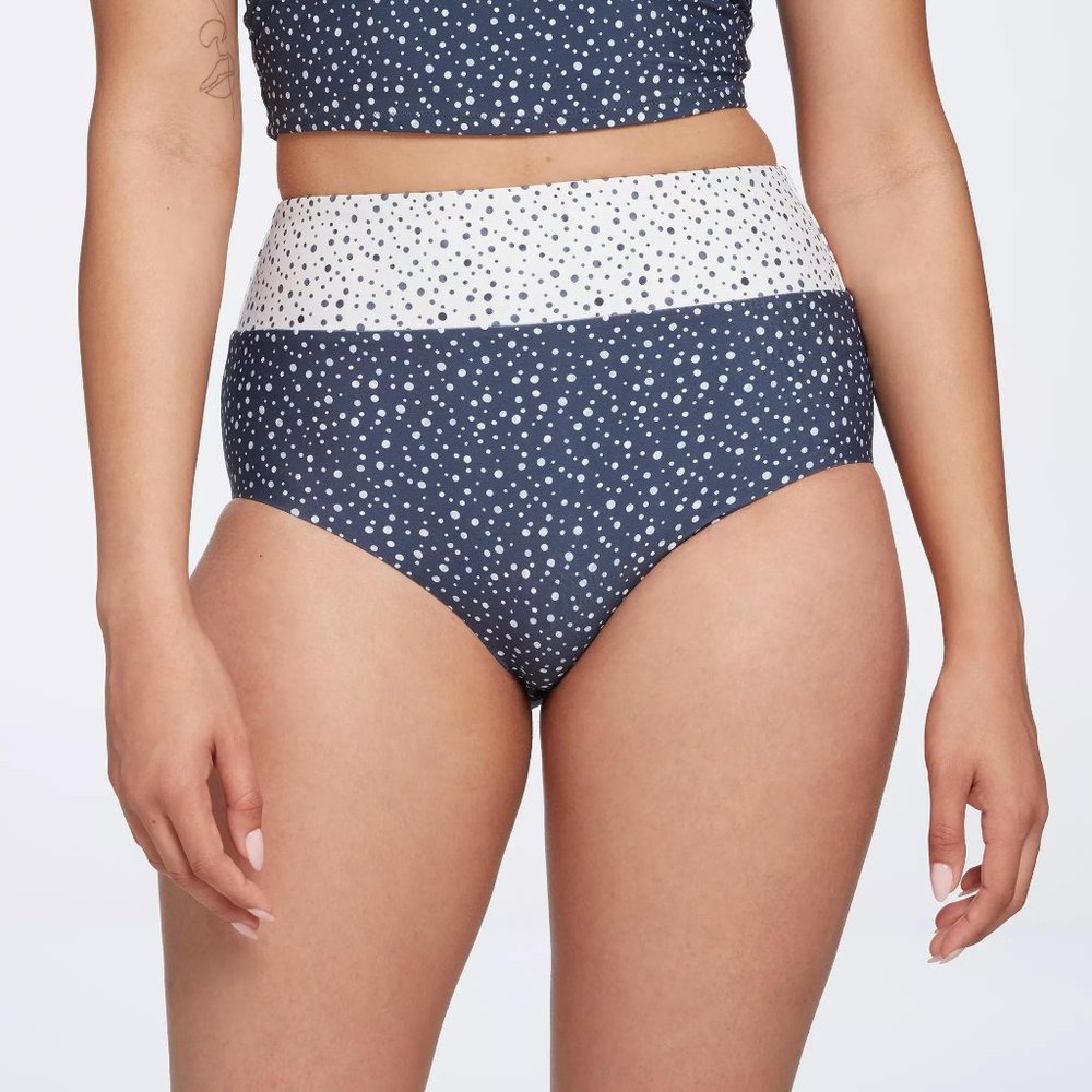NWT CALIA Women's Wide Band High Rise Swimsuit Bottoms - Picture 1 of 4